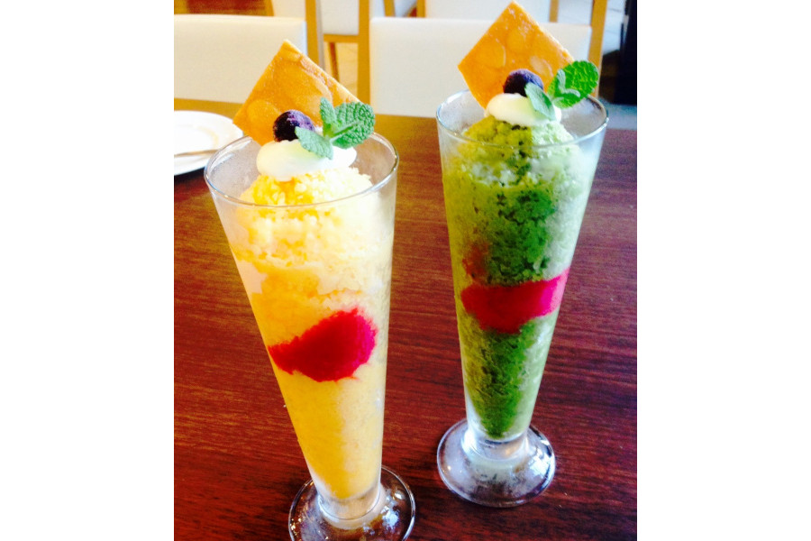 ミルクセーキ600円と抹茶ミルクセーキ600円 ミルクセーキ600円と抹茶ミルクセーキ600円