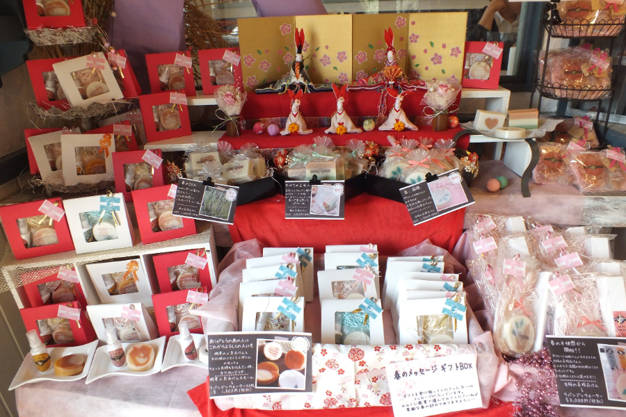 季節に合わせた商品も多くギフトにもピッタリ 季節に合わせた商品も多くギフトにもピッタリ