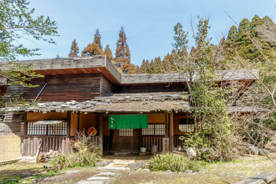 温泉と合わせてのんびりと田舎時間を楽しみたい