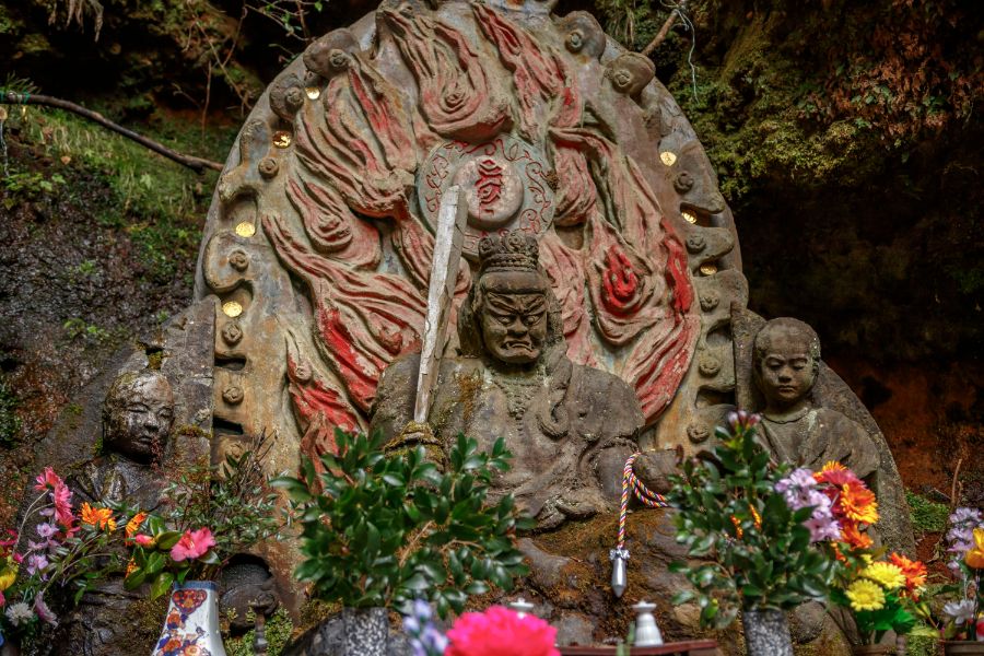 黒川温泉地域の守護神ともいわれています