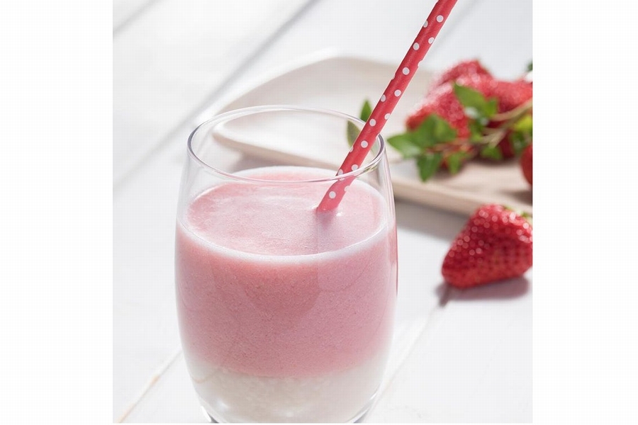 ▲「いちごスムージー(600円/税込)」