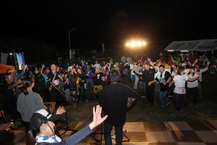 マラソン終了後の打ち上げパーティー マラソン終了後の打ち上げパーティー