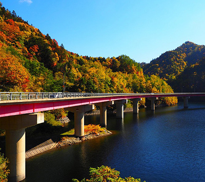 定山渓ダム（さっぽろ湖）