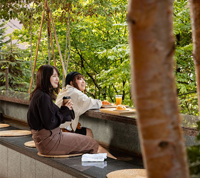 ラウンジ「バーチテラス～ベーカリー＆カフェ～」