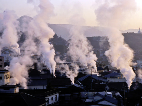 「別府温泉」世界に名だたる温泉天国
