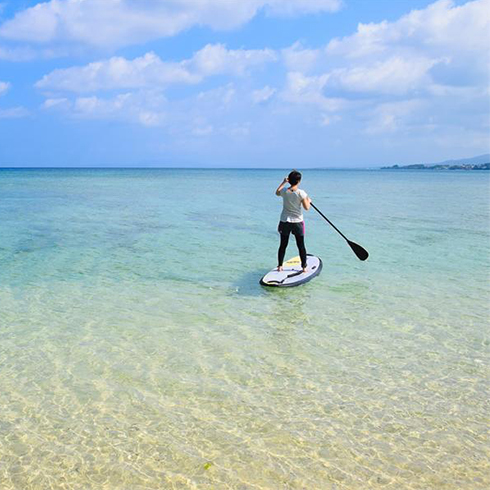 ダイビングやSUPなど海遊びも豊富
