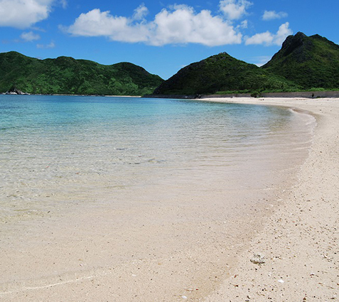 あがり浜（渡名喜島）