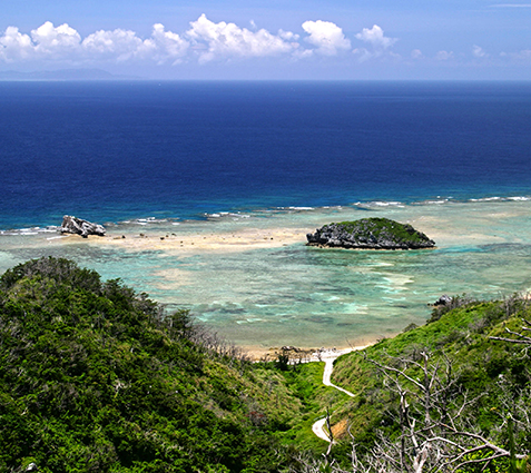 呼子浜（渡名喜島）