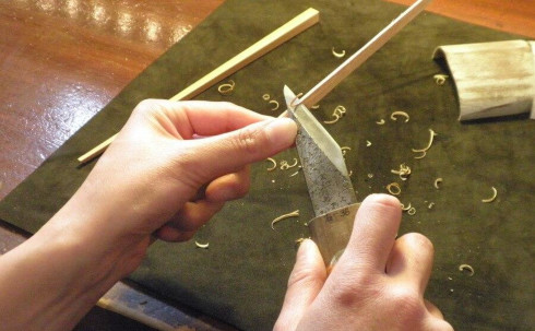 手作りの箸を販売する「箸屋一膳」