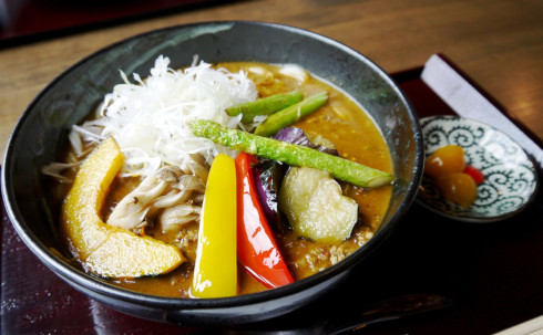 カレーうどんの〆はリゾットで「菊すけ」