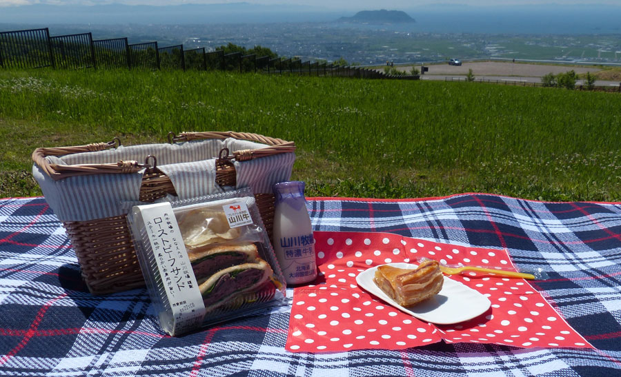シートは貸し出されるので手ぶらでOK