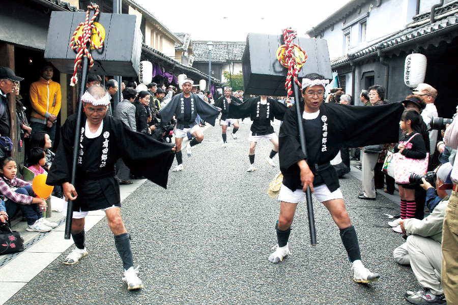 時代装飾に身を包んだ「西国筋郡代着任行列」 時代装飾に身を包んだ「西国筋郡代着任行列」