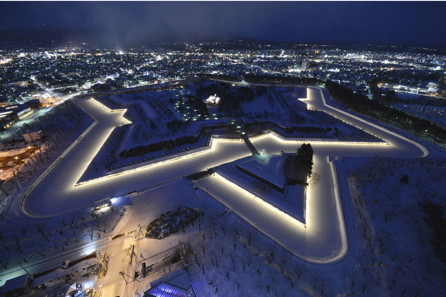 現在、函館市で開催中の「五稜星の夢」