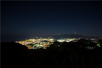 名護中央公園からの夜景