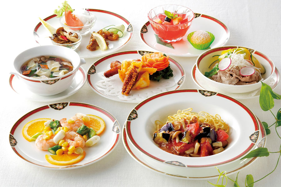 中国料理 桃花林で提供されるランチメニュー