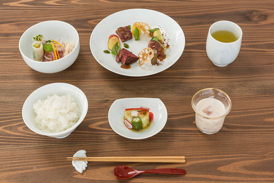 9月17日までの昼御前「洋風」のメニュー