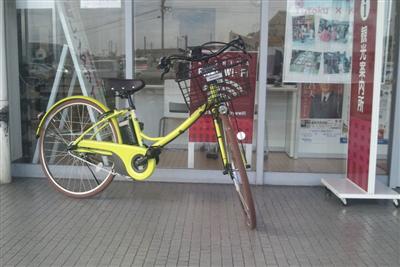 ナビ付き電動アシスト自転車で入り組んだ道も楽々