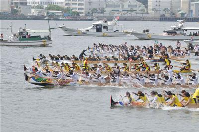 長崎各地の予選を勝ち抜いたチームの中から最速が決まる