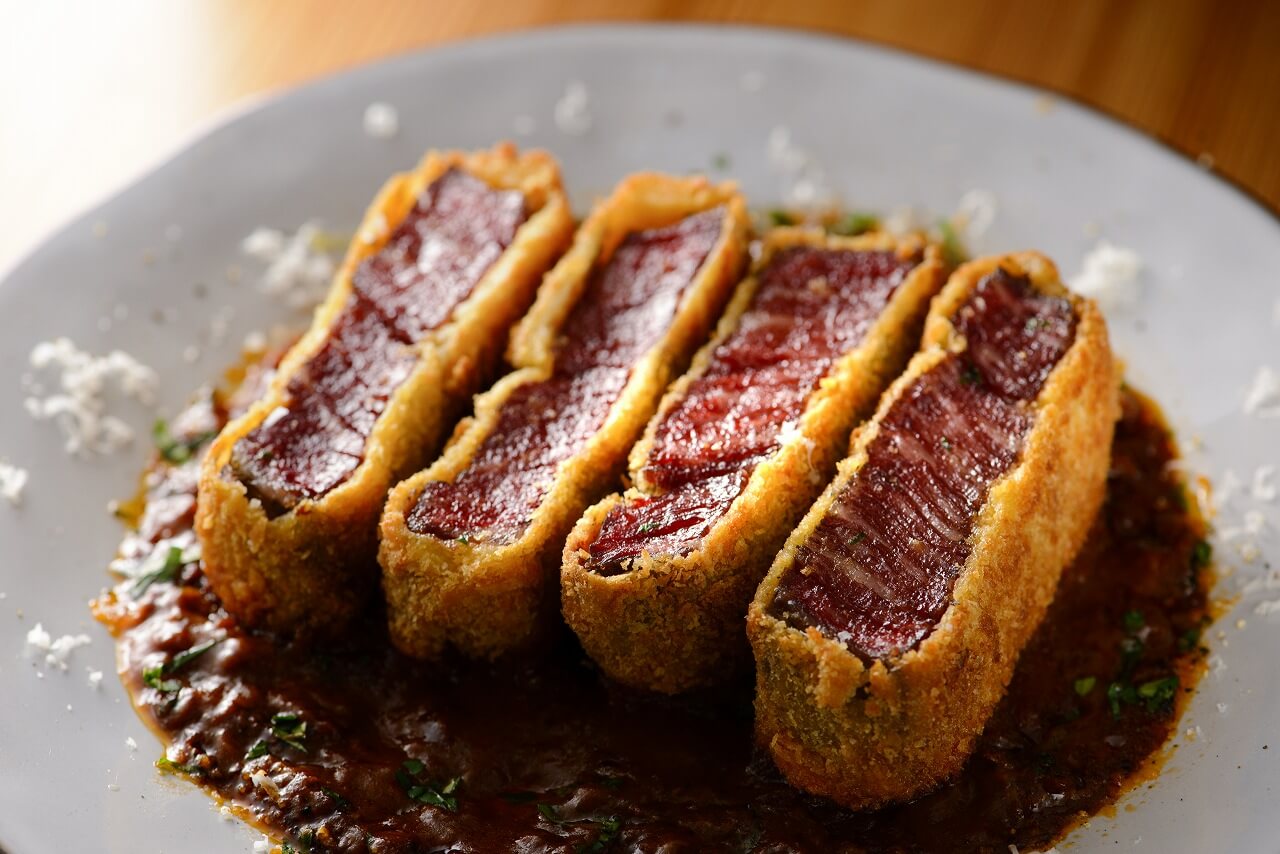 十勝大平牛のヒレカツレツ 十勝大平牛のヒレカツレツ
