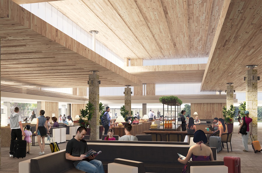 下地島に空港旅客ターミナル施設