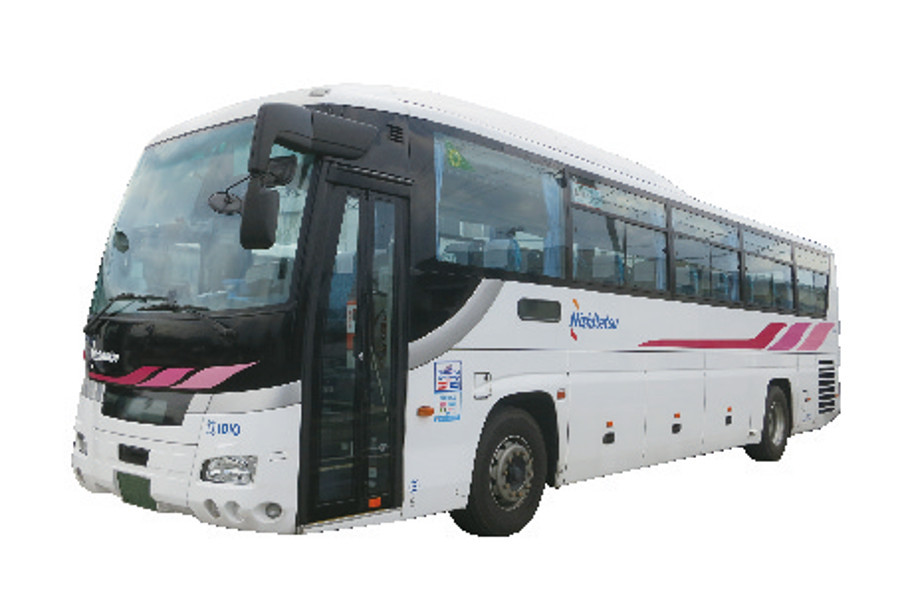 ▲福岡市内と杷木までは高速バスで70分 福岡市内と杷木までは高速バスで70分