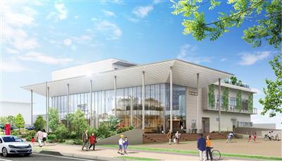 ▲3月30日（金）にオープンする北九州市立「小倉南図書館」