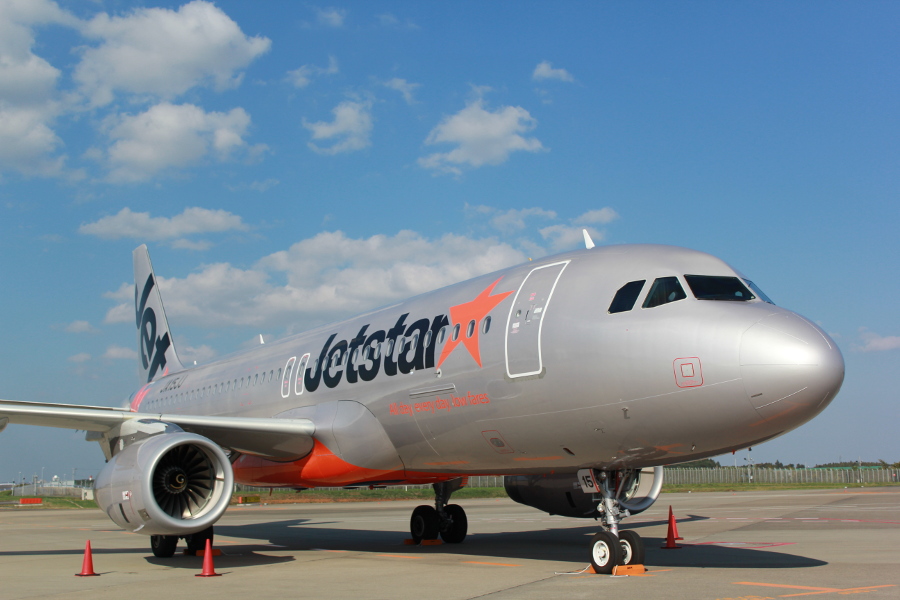 ▲成田=長崎間を運航するのはジェットスター・ジャパンが初めて 成田=長崎間を運行するのはジェットスター・ジャパンが初めて