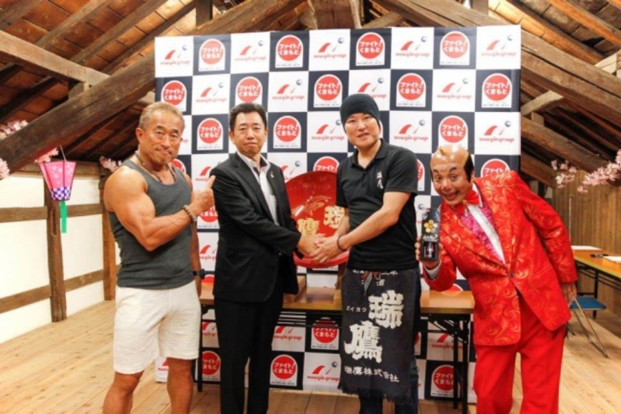 ▲川尻本蔵にてお披露目会を開催