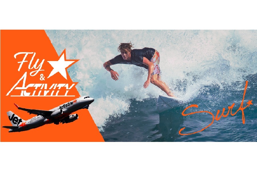 ▲サーファーのための、おトクな搭乗キャンペーンを展開中です ▲サーファーのための、おトクな搭乗キャンペーンを展開中です