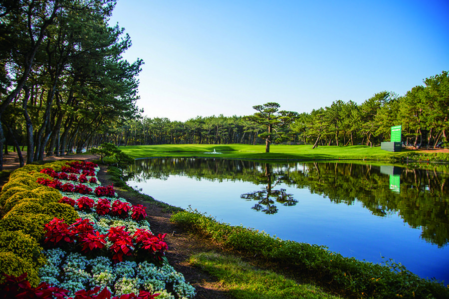 ▲トーナメントで数々のドラマを生んだフェニックスカントリークラブ(住吉コース) ▲トーナメントで数々のドラマを生んだフェニックスカントリーク