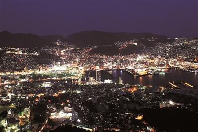 ▲長崎の夜景は「1000万ドルの夜景」と言われてます