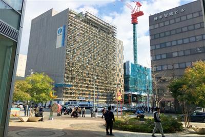 JR「博多」駅から徒歩7分の好立地！