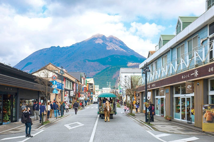 ▲福岡空港から日本有数の温泉地である由布院に手ぶらで行けます 福岡空港から日本有数の温泉地である由布院に手ぶらで行けます
