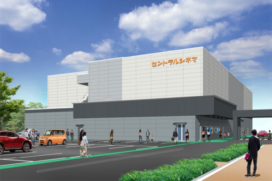 ▲待望の映画館が中津に新設! 待望の映画館が中津に新設!