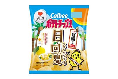 ▲宮崎県が生産量日本一を誇る「日向夏」のさっぱりとした酸味を