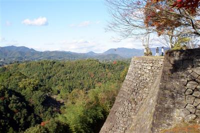 「荒城の月」のモデルになったとされる岡城跡
