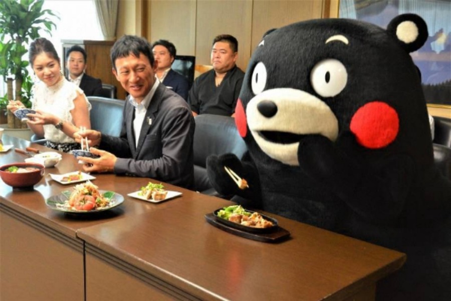 ▲「もっと、もーっと! くまもっと」くまモンも応援 ぐるなびと熊本県キャンペーン ぐるなびと熊本県キャンペーン