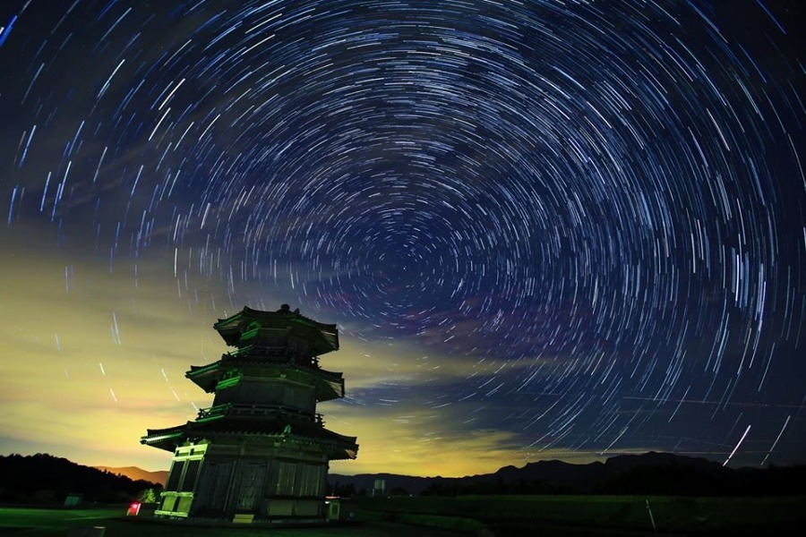 美しい星空のもと、さまざまなイベントが行われます