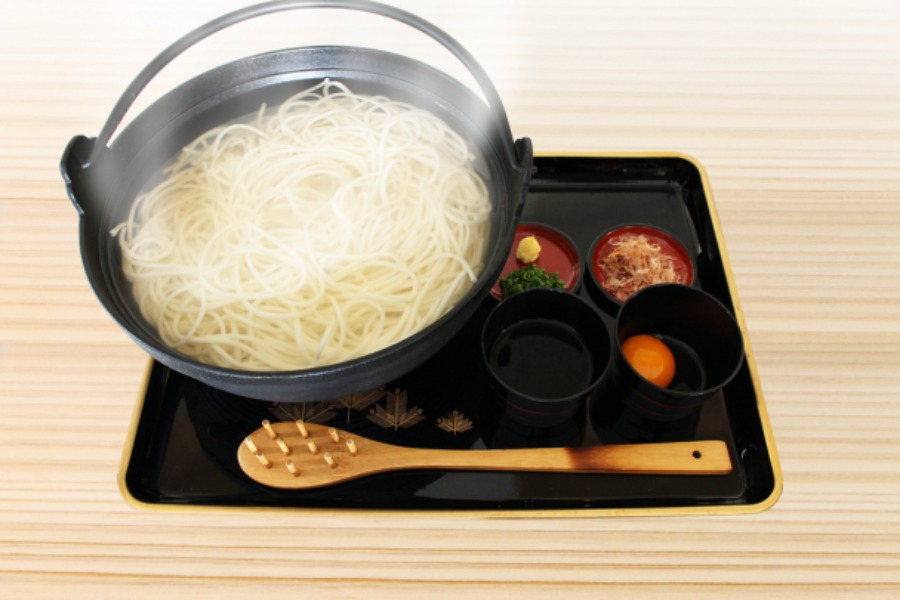 製麺所直営うどん店「ばらもん亭」で1通280円で販