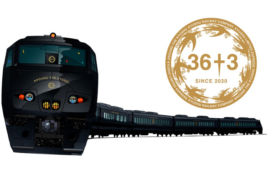 ▲JR九州は、黒い787「36ぷらす3」を2020年秋に運行開始すると発表 黒い787「36ぷらす3」を2020年秋に運行開始すると発表