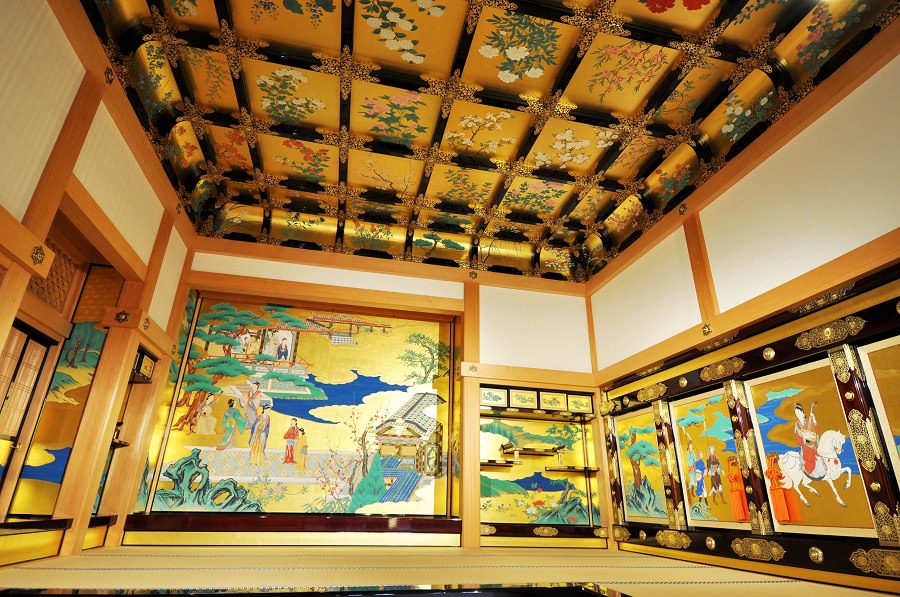 絢爛豪華な熊本城本丸御殿の昭君之間