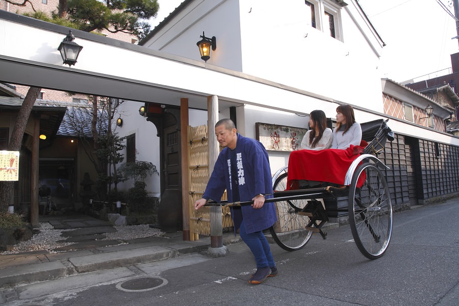人力車でぐるり町めぐり