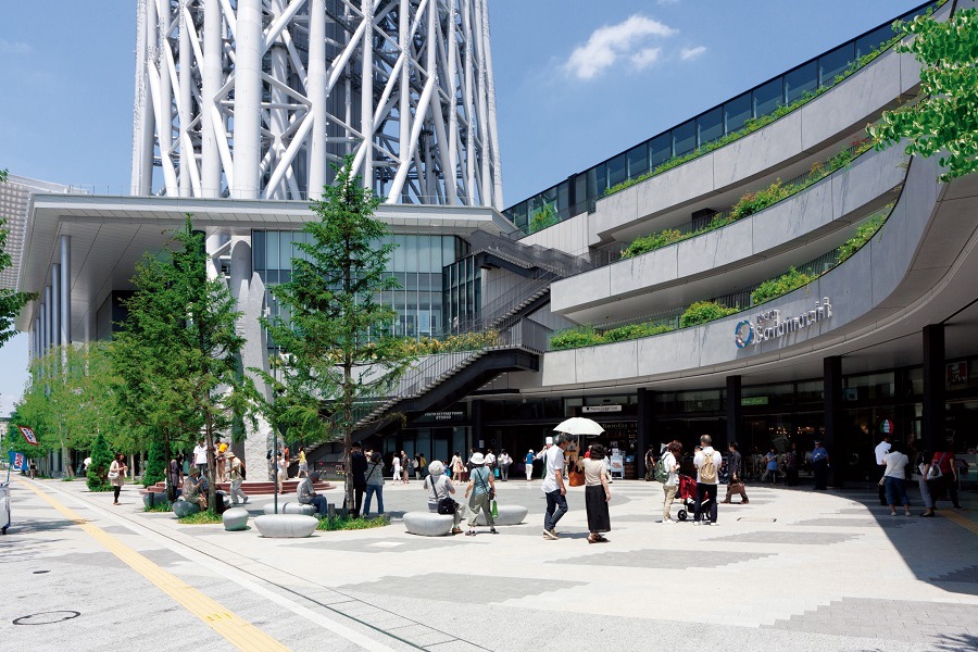 憩いの広場も広がる東京スカイツリータウン®