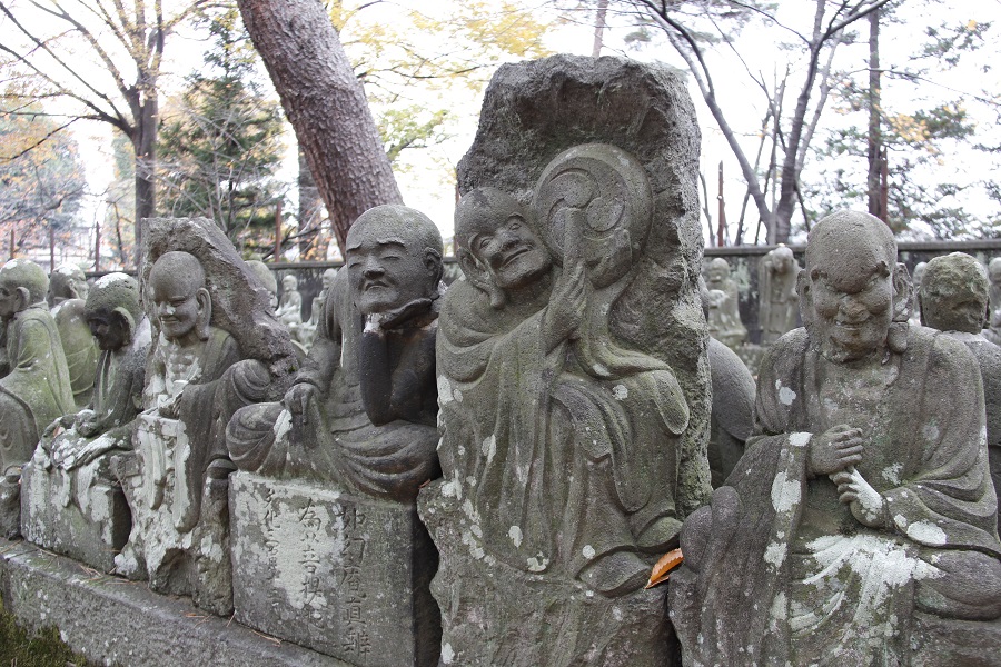 五百羅漢の会話を想像しながら見るとより楽しい