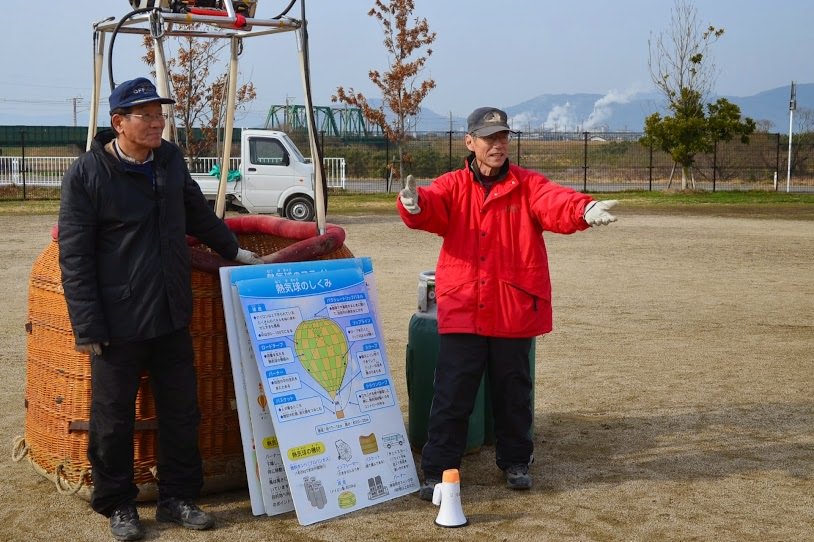 係留飛行でバルーンに搭乗する前に、その原理をしっかりお勉強