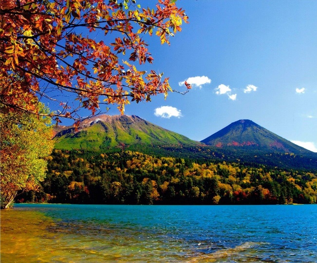 オンネトーの紅葉