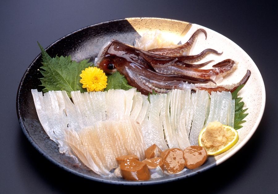 イカ刺し／函館グルメ