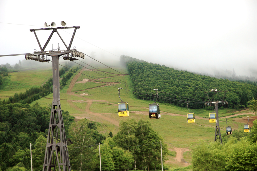 雲海テラスの雲海ゴンドラ