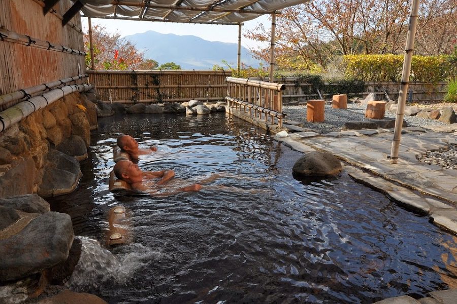 竹の倉山荘の露天風呂