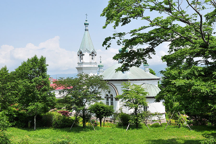 元町の代表的な教会のひとつ・函館ハリストス正教会